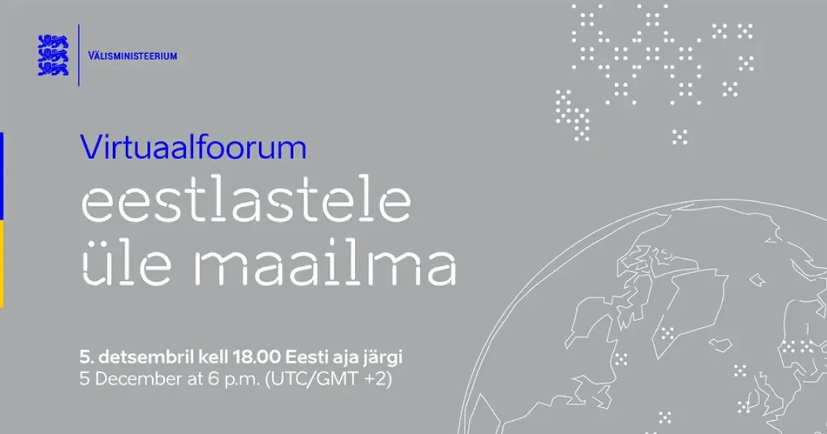 VAATA OTSE ⟩ Virtuaalfoorum eestlastele üle maailma