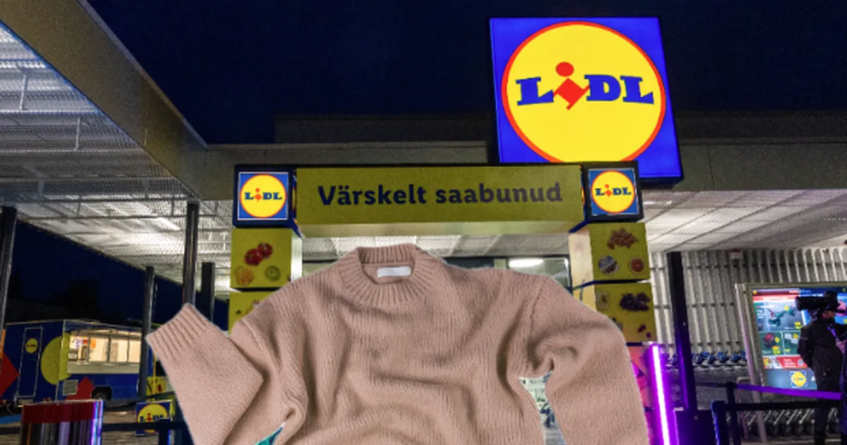LUKSUS TOIDUPOEST? ⟩ Lidl hakkab müüma kašmiirkampsuneid