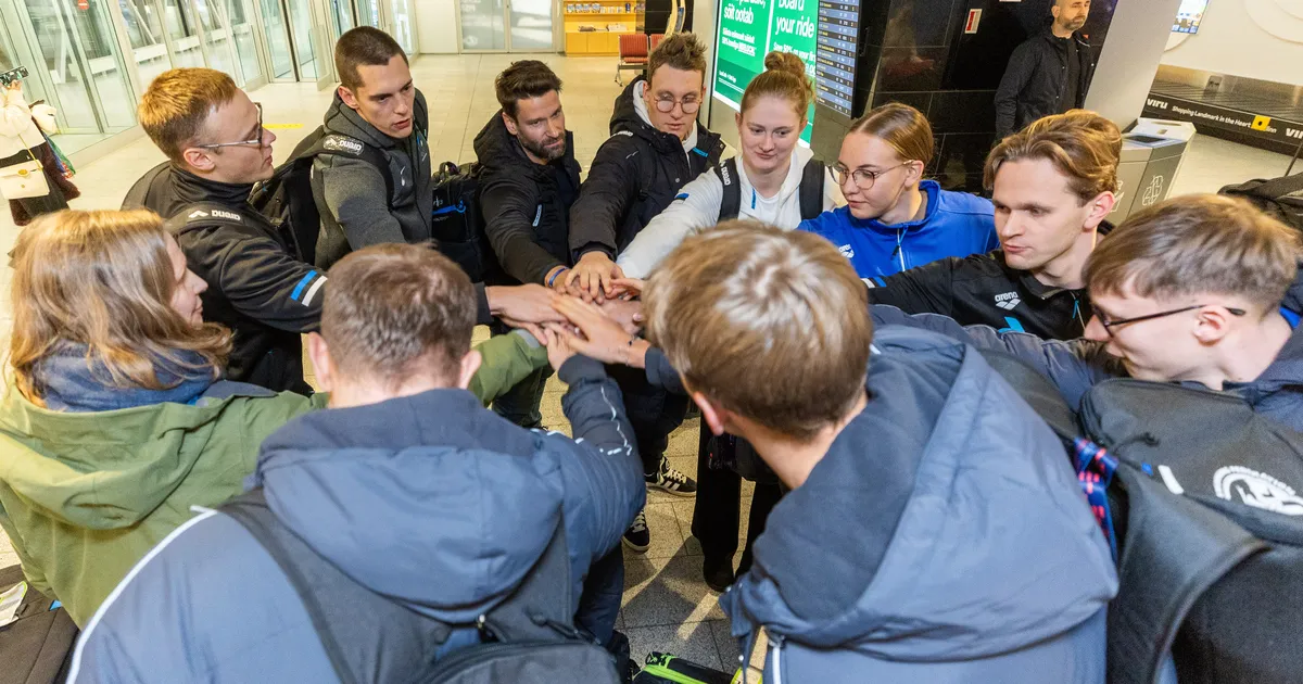 FOTOD ⟩ Ujumiskoondise reis Poolast kodumaale tõi taas tõrke, kuid tujul ei lastud langeda