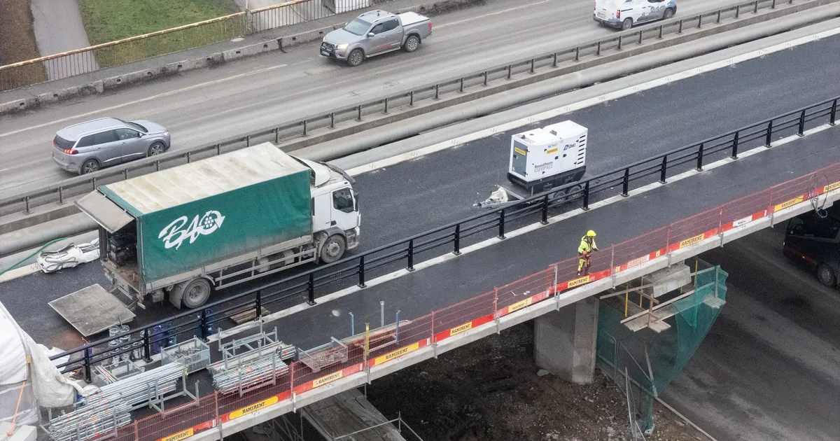Nüüd kindel: Sõpruse sillal kolib liiklus remonditud poolele jaanuaris