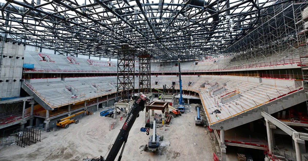 Milano Cortina hokiareeni ehitus venib. NHL ähvardab mängijad olümpiast kõrvale jätta