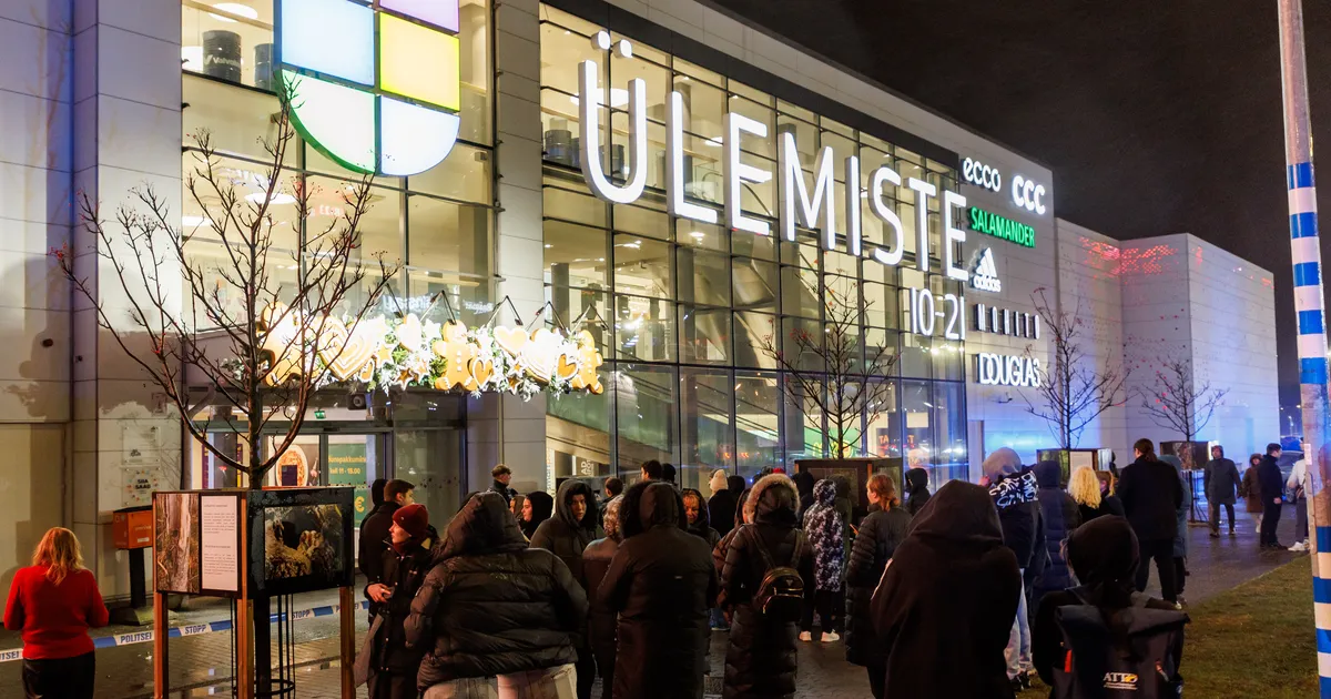 Ülemiste keskus: kannatanu seisund on stabiilne