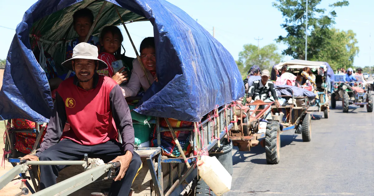 Piiritüli on sundinud Kambodžas ümber asuma üle 500 000 ja Tais 400 000 inimese