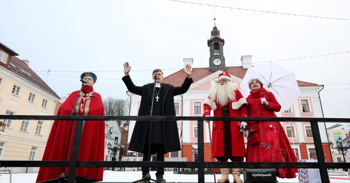 Kolmapäeval saabub Tartusse jõulurahu