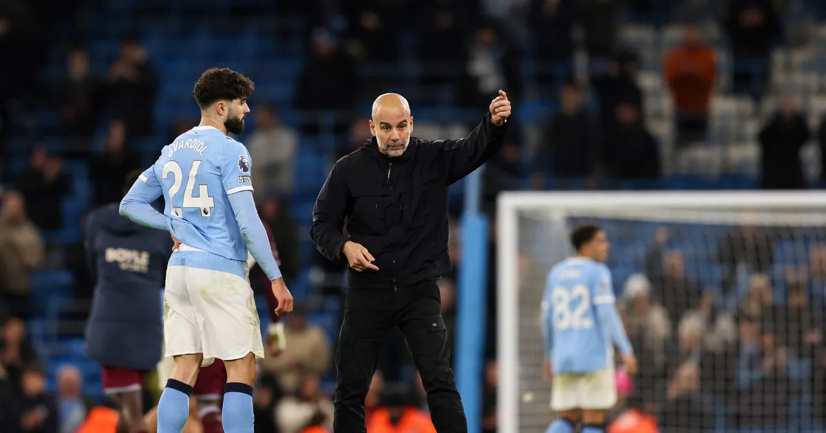 Manchester City staartreener pani mängijad jõuludeks surve alla. «Tahan neid kontrollida.»