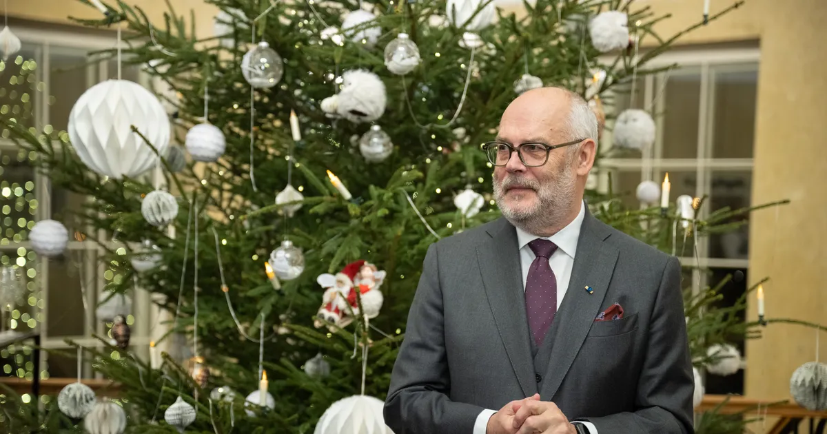 VIDEO ⟩ President Karise jõulutervitus: võtame head asjad uude aastasse kaasa