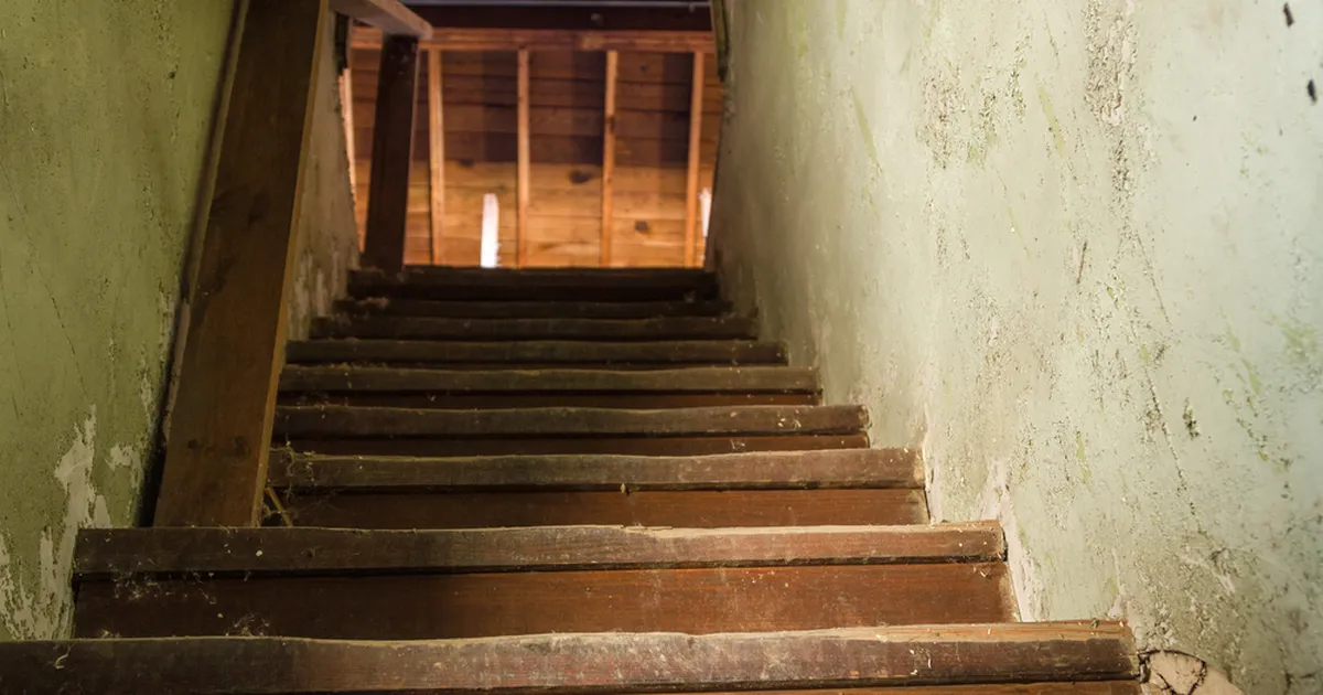 Pere ostis ajaloolise mõisa, kuid keldrisse sisenedes ootas neid seinal verdtarretav sõnum