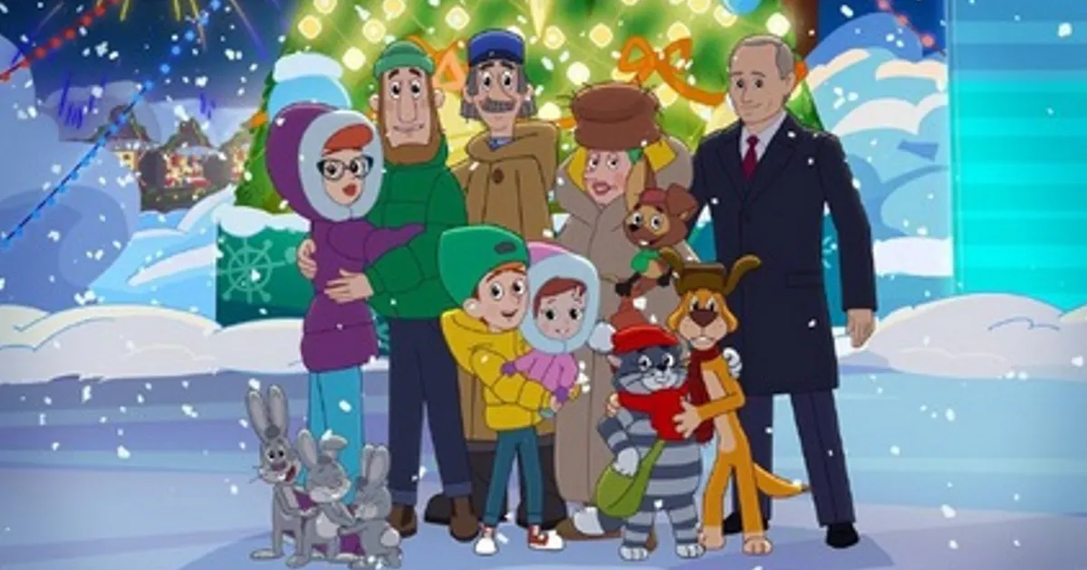 PUTIN LÄHEB PROSTOKVAŠINOSSE ⟩ Venemaa valitseja esineb multifilmi uusaastaosas