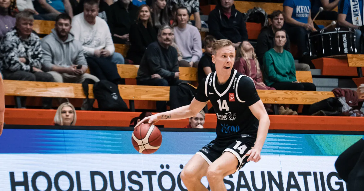 FOTOD ⟩ Pärnu korvpallimeeskond nägi 1000 fänni ees Sõbra-Keilaga kurja vaeva