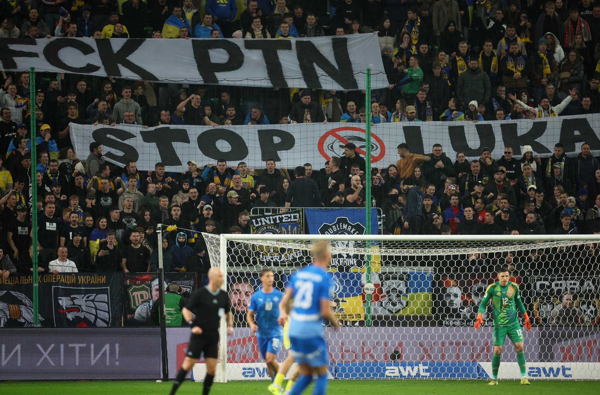 Ukraina jalgpalliliit sai venelaste solvamise eest UEFA-lt trahvi