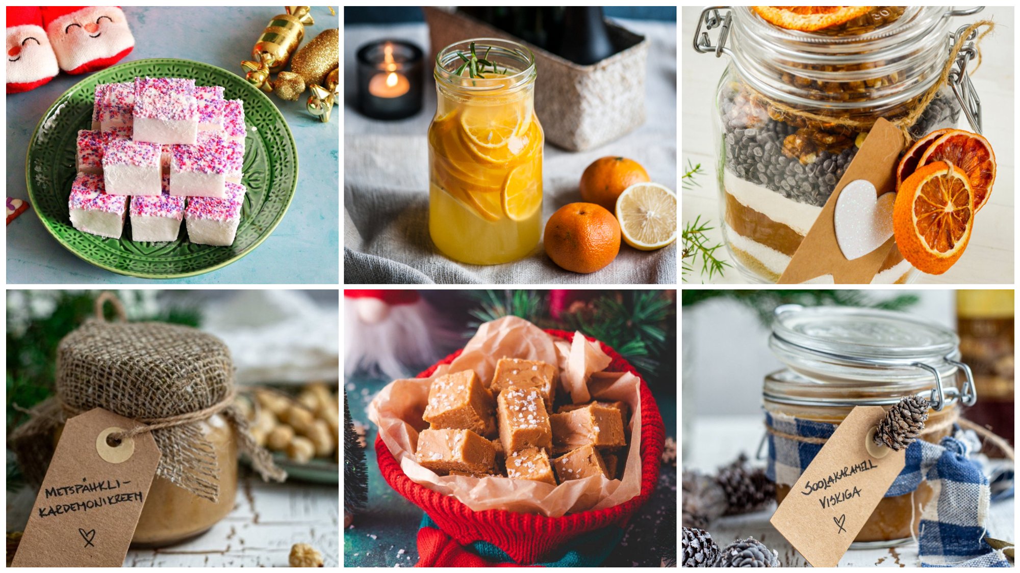 Söödav kink on kõige parem: armastusega tehtud küpsised, soolakaramell, mandariininaps ja vahukommid sussi sisse ja kuuse alla