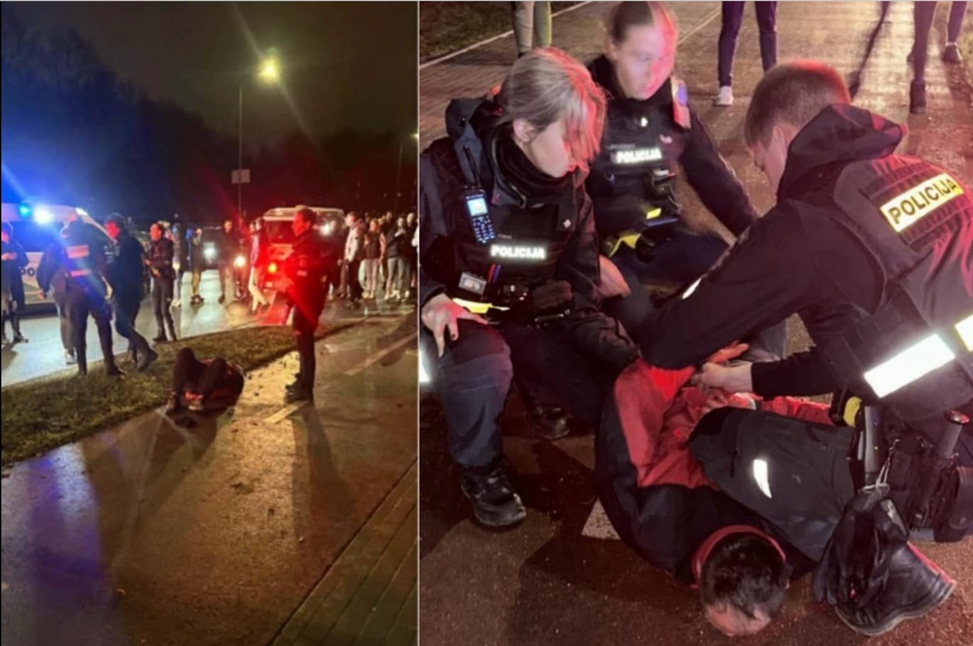 VIDEO | Kaunases võtsid kohalikud elanikud kinni kahe noore naise mõrvas kahtlustatava