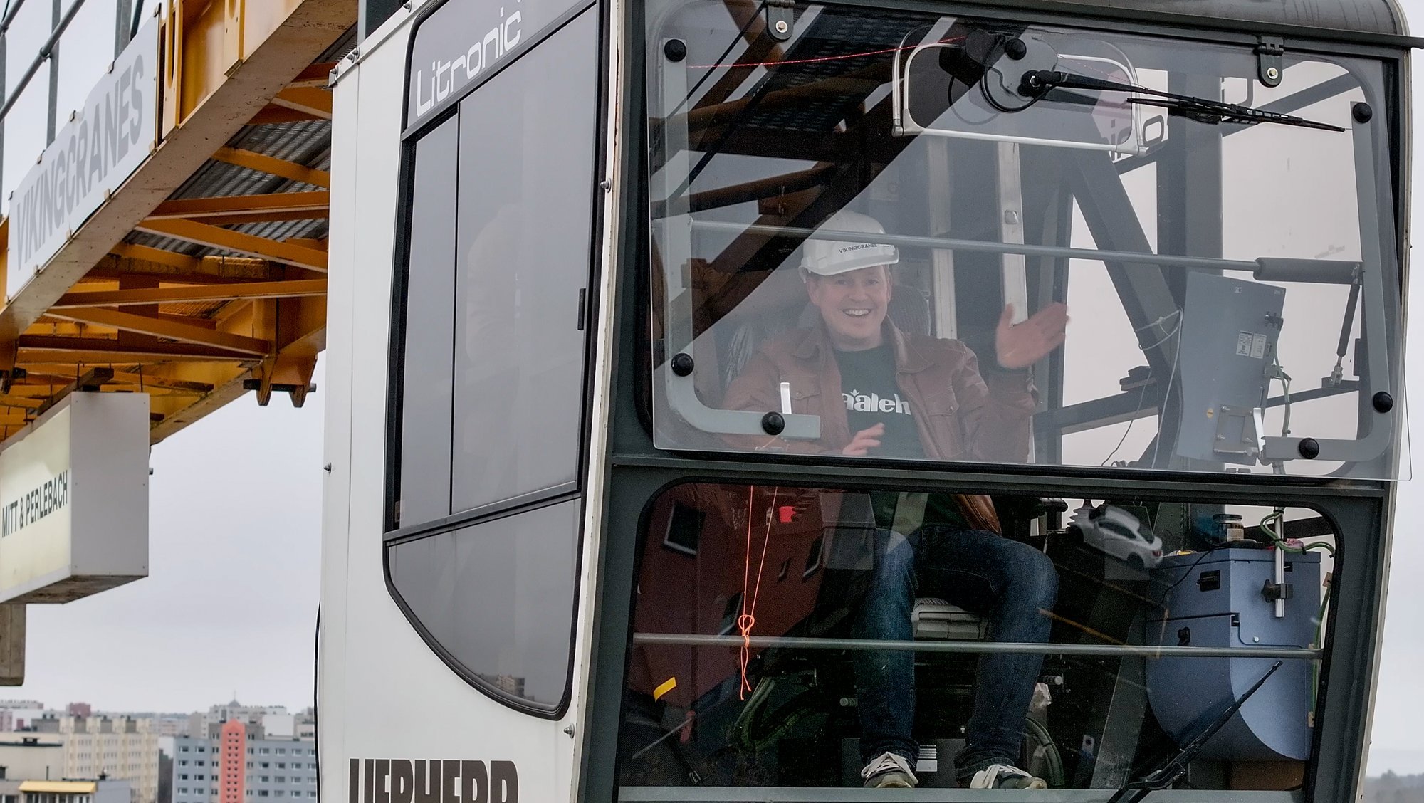 Mis tunne on ronida tornkraana kabiini? „Disainerid võiks rohkem kraanajuhtidele mõelda!“