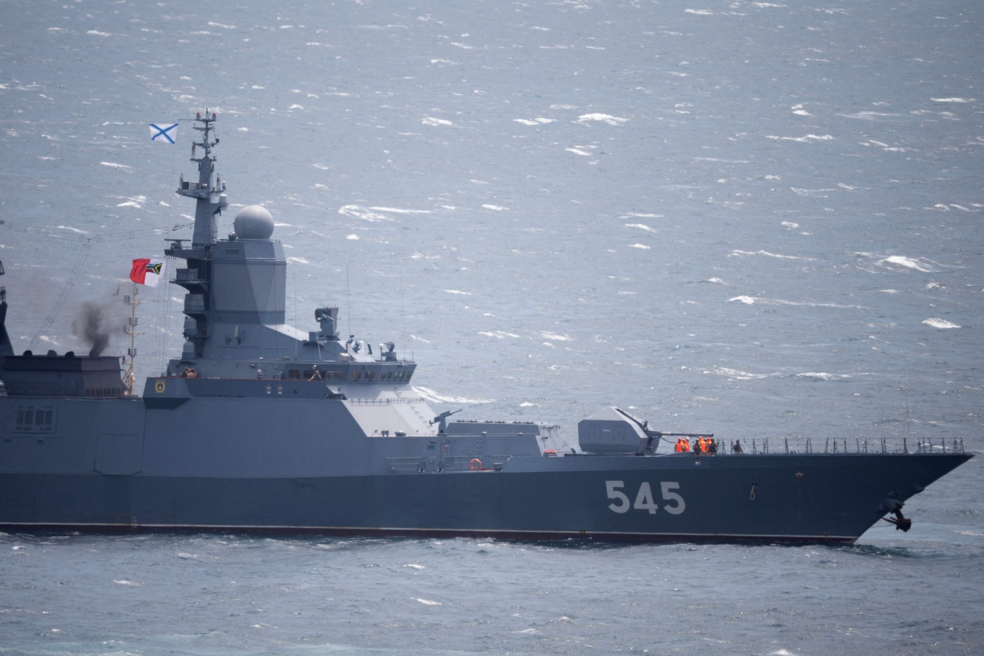 Venemaa, Hiina ja Iraani sõjalaevad kogunesid Lõuna-Aafrika Vabariigi võõrustatud mereväeõppustele