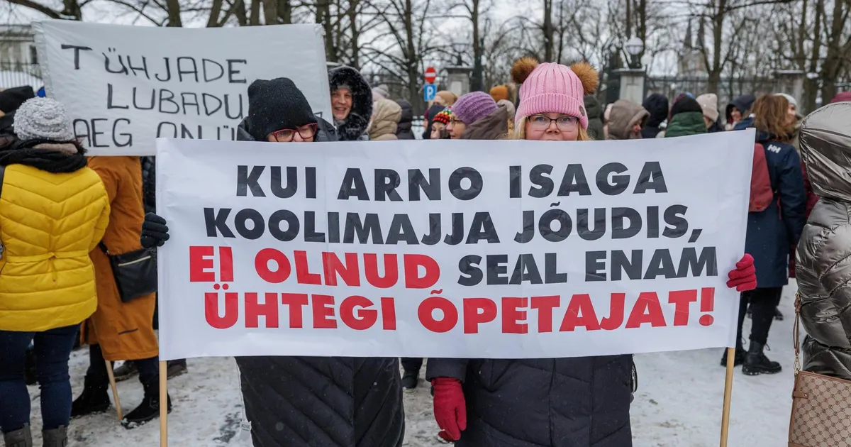 Haridustöötajate liit: KOV-id tohivad õpetajate palgatõusuga viivitada