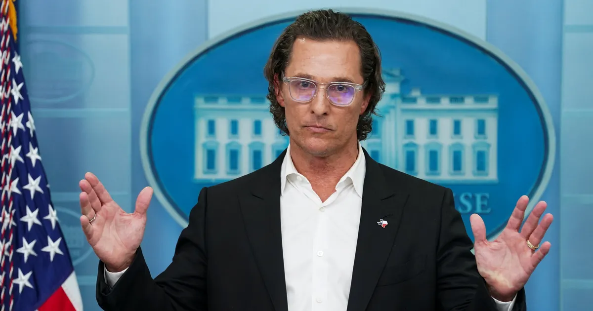 Näitleja Matthew McConaughey kaitseb oma kuulsa lööklause väga konkreetsel põhjusel kaubamärgiga