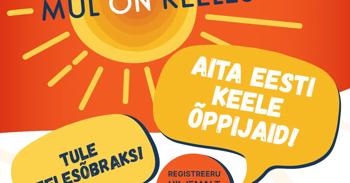 Keelesõbra programm otsib taas eesti keele mentoreid