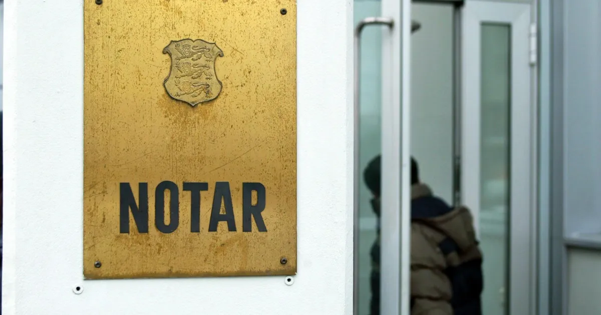 Värske statistika: Eestis jääb notareid aina vähemaks, aga toimingute hulk suureneb