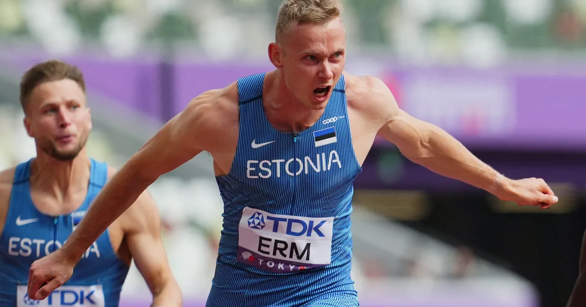 Johannes Erm tegi pärast operatsioonist taastumist esimese sprinditrenni naelikutes