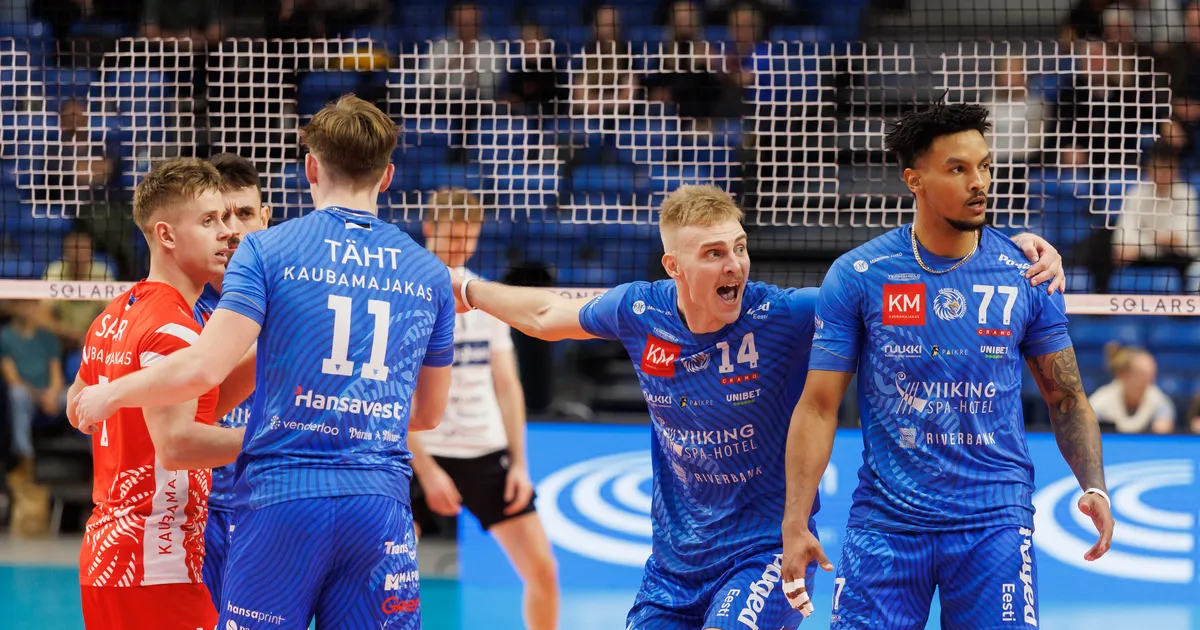 Balti liigat valitsev Pärnu võrkpalliklubi teenis kümnenda võidu järjest