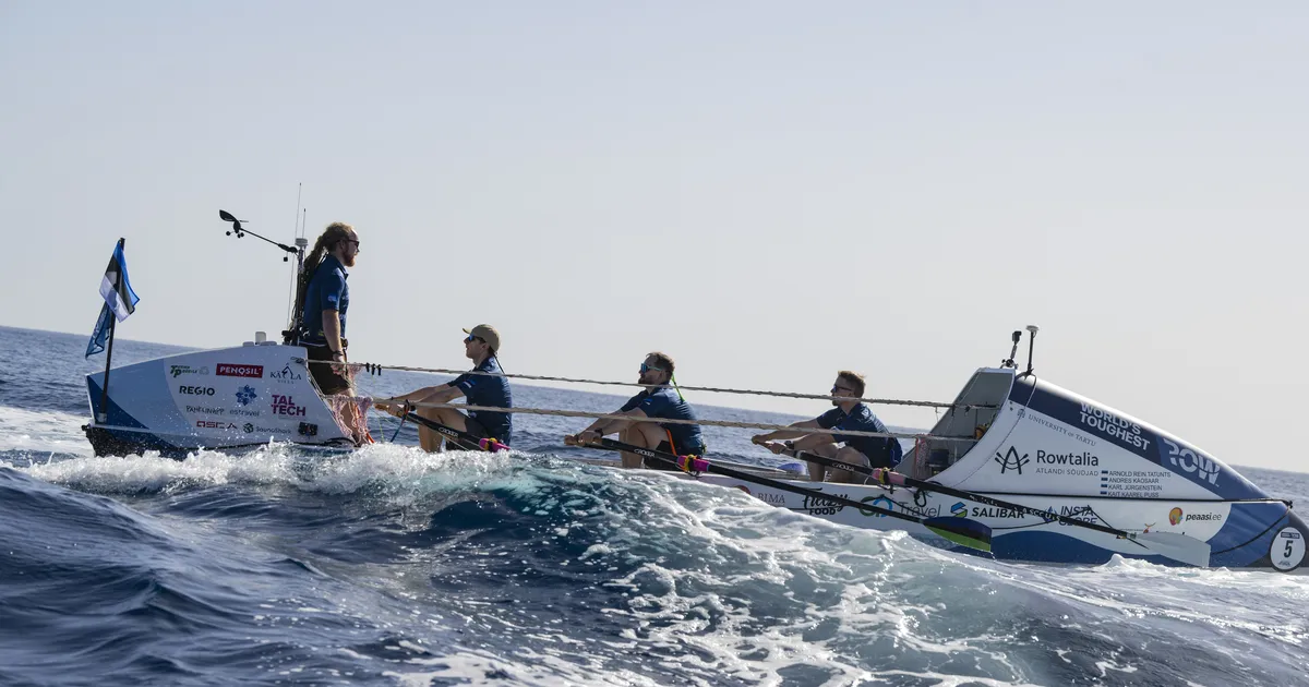 VIDEO ⟩ Kortermajakõrgune laine paiskas Rowtalia paadi külili, ent lõpuspurt jätkub