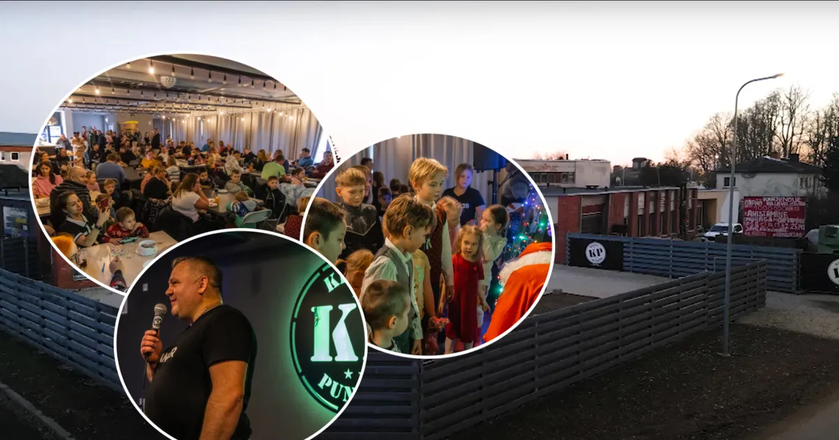 FOTOD ⟩ Legendaarne Keeni Punker soojendas pühadel uskumatu hulga laste südameid: see näitab, et sellist kohta ja hetke on vaja!