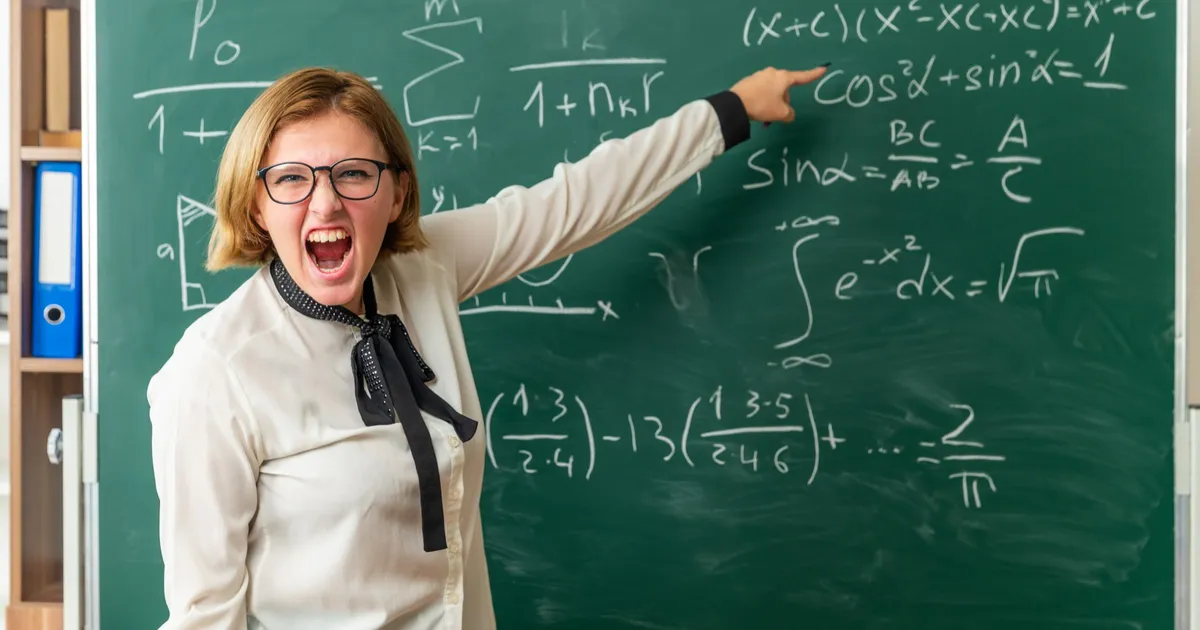 ARVAMUS ⟩ Hirm eksida on see, mis tapab õppimise matemaatikatunnis