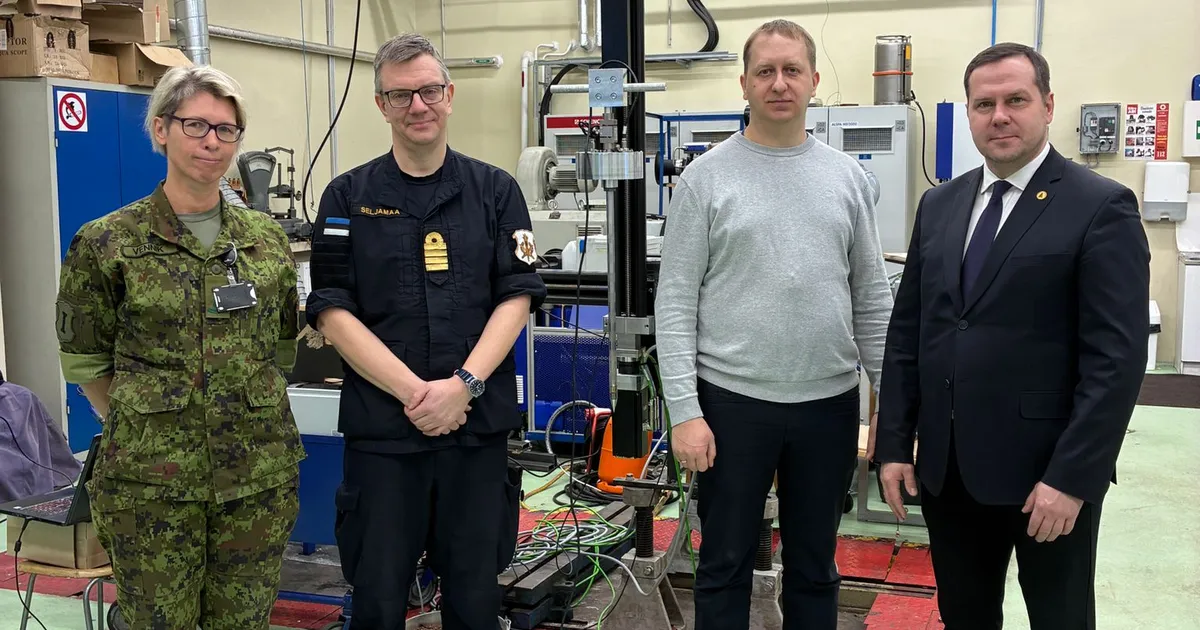 Maaülikool andis Kaitseväe Akadeemiale üle mulla kandevõimet hindava mõõteseadme