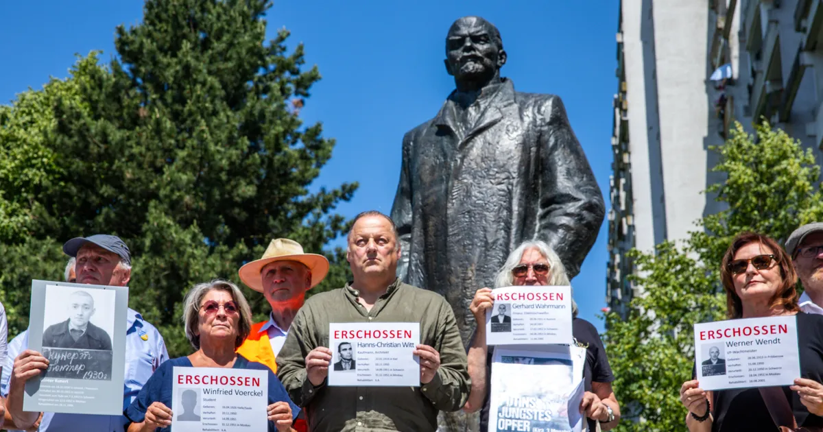 Saksamaal kütab kirgi Eesti skulptori Lenini kuju kuulutamine mälestiseks