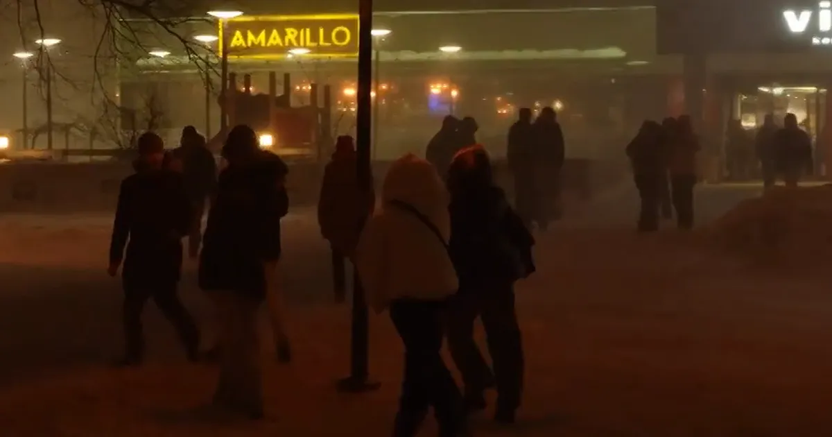 VIDEO ⟩ Tuisk haaras Tallinna: liikumine on tuule ja lume tõttu keeruline