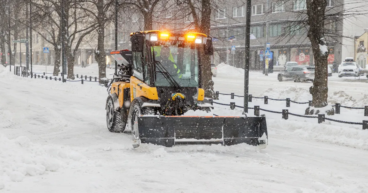 HOIATUS ⟩ Eestisse jõuab järjekordne tugev lumesadu