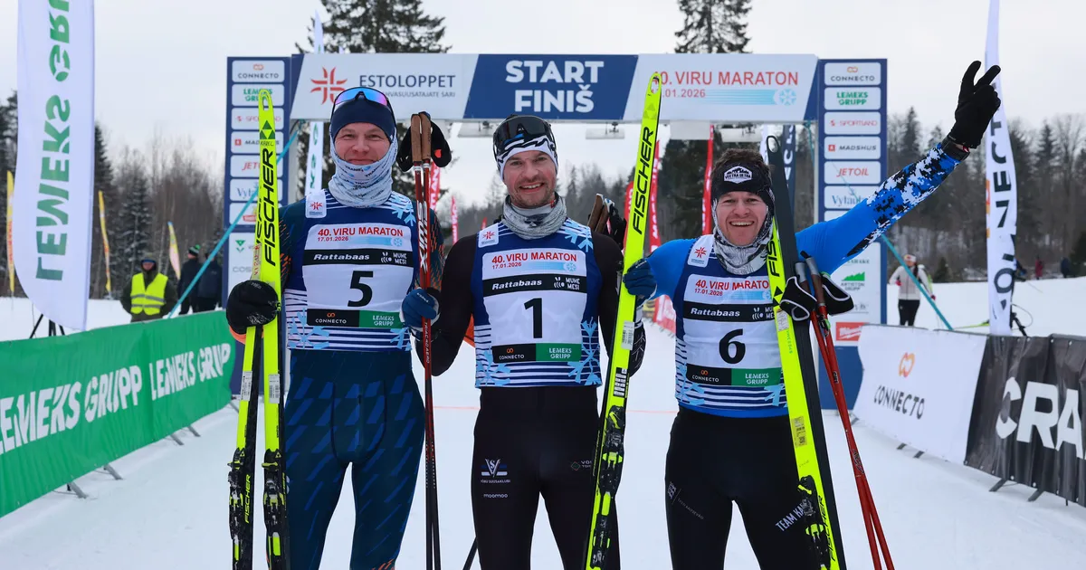 VIDEOD ⟩ Viru juubelimaratoni võitis Ränkel, teine oli Tammjärv