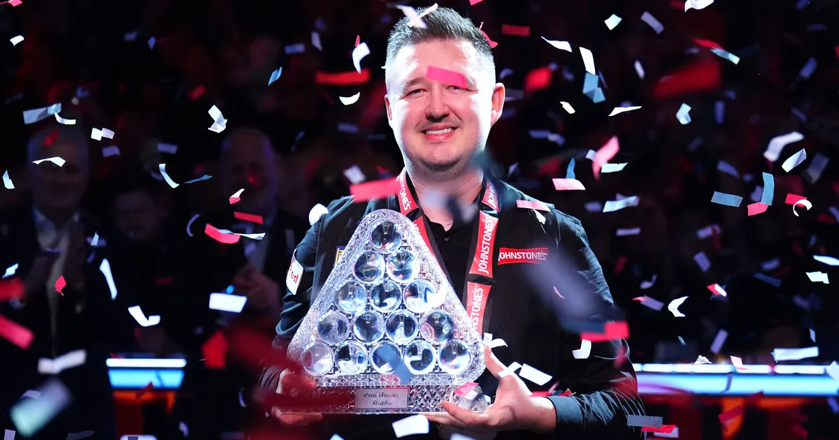 Kyren Wilson võitis esimest korda Mastersi snuukriturniiri