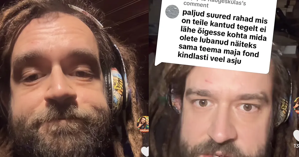 LÕI LAIAKS ⟩ Tiktoki Rastapere tunnistab ausalt: metsamaja ehituseks ja auto remondiks kogutud raha kulutati muuks