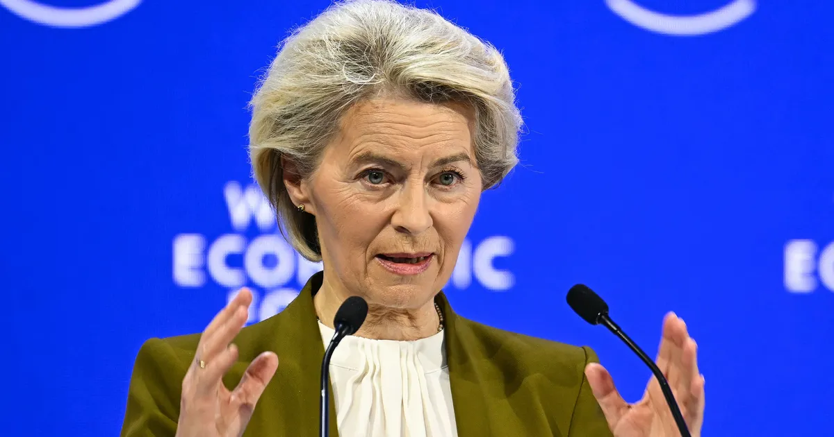 Von der Leyen Davosis: Euroopa vastab USA tolliähvardusele vankumatult ja ühtselt