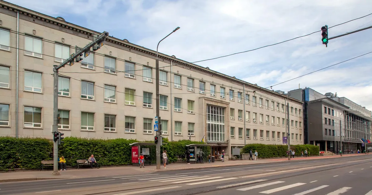 Tallinna ülikool tahab oma peahoone ees oleva Narva maantee lõigu ümber kujundada