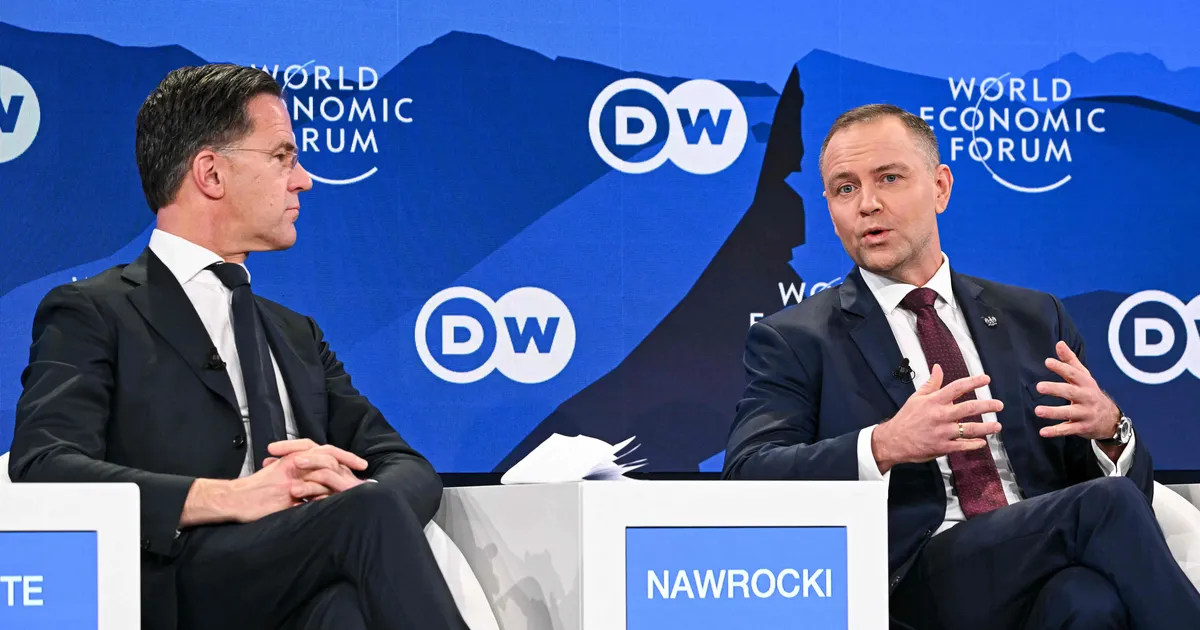 ARUTELU DAVOSIS ⟩ Rutte keeldus Gröönimaa asjus seisukohta võtmast, Nawrocki soovitas Trumpi kuulata