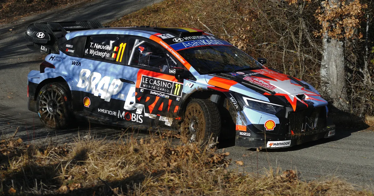 VIDEO ⟩ Sõitis lihtsalt kraavi? Selgus, mis juhtus testikatsel Neuville'i Hyundaiga