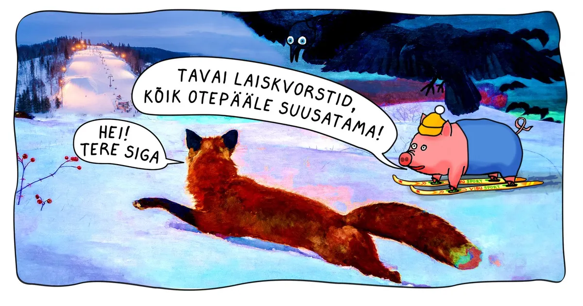 JUURIKAS ⟩ Allan Hmelnitski joonistus