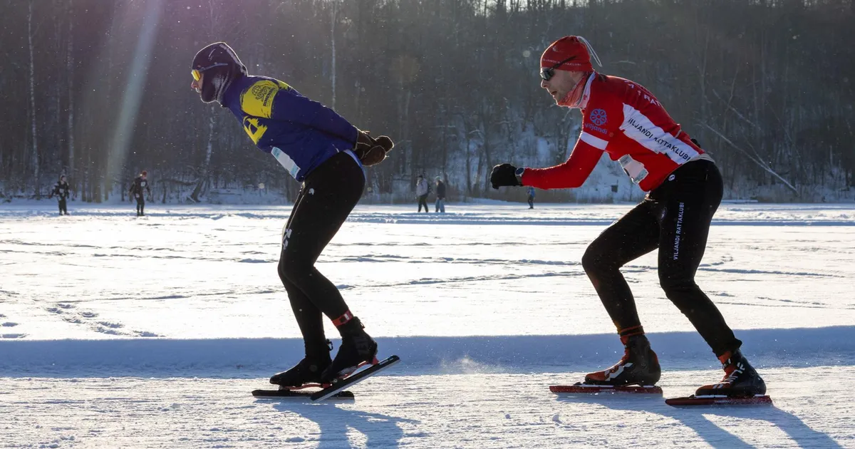 GALERII JA VIDEO ⟩ Uisumaratoni paremate sekka liuglesid staažikad võitjad, president edestas enamikku nooremaid
