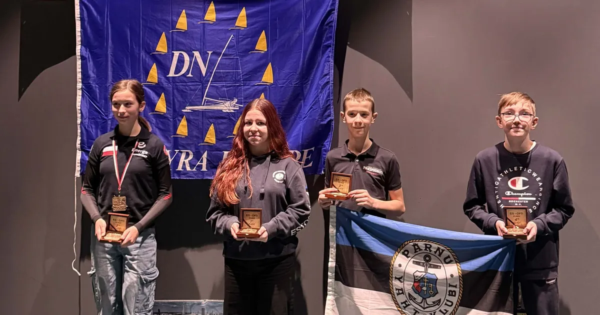 Noored jääpurjetajad võitsid MMil ja EMil kaks pronksi