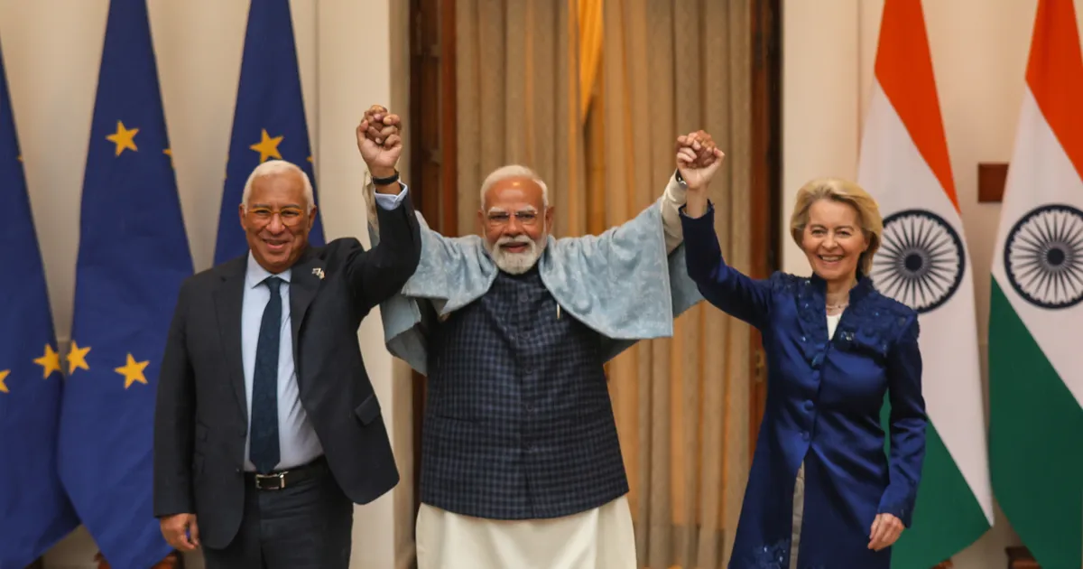 VIDEO ⟩ Von der Leyen: India ja Euroopa Liidu kaubalepe loob kahe miljardi inimesega vabakaubandusala