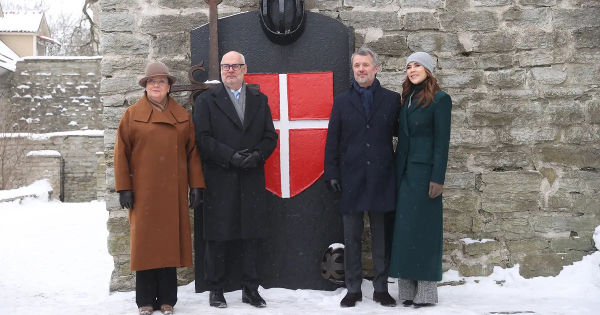 FOTOD ⟩ Kuningapaari lahkumistseremoonia leidis aset Taani lipu sünnipaigas