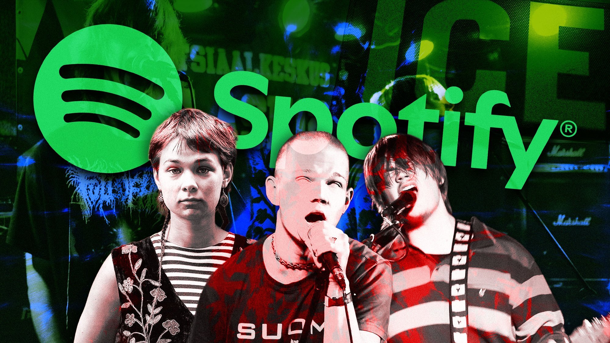 Noored Eesti muusikatähed teevad Spotifyst sääred, sest see laseb USA immigratsiooniagentuuri reklaame. „ICE = Gestapo!“