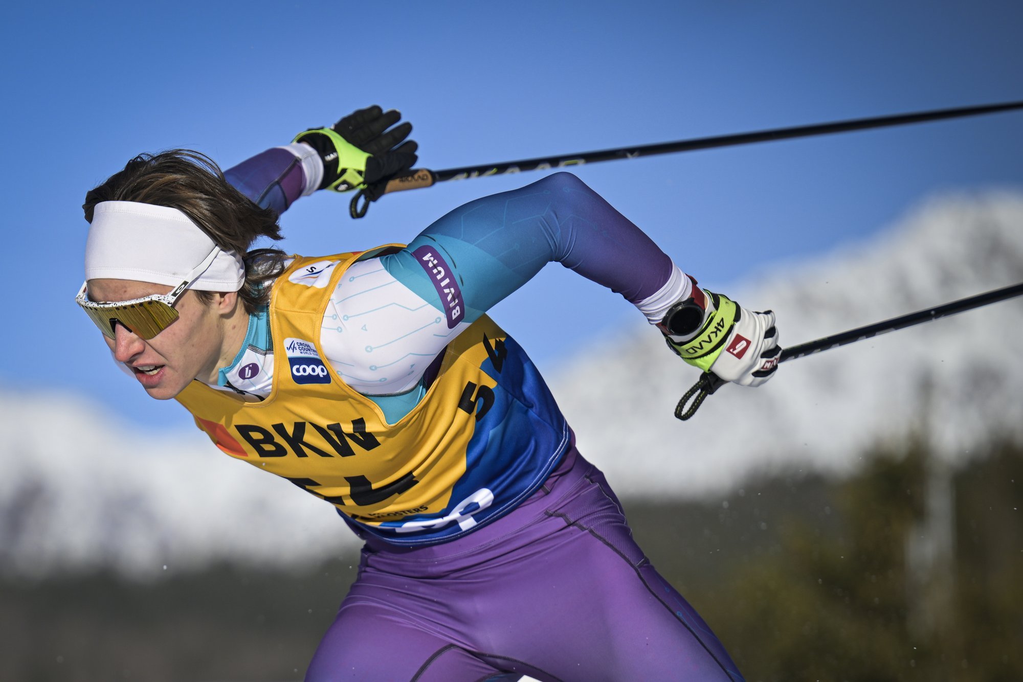 „Meid ei huvita.“ Tour de Ski finišis olid kohal Venemaa lippudega fännid