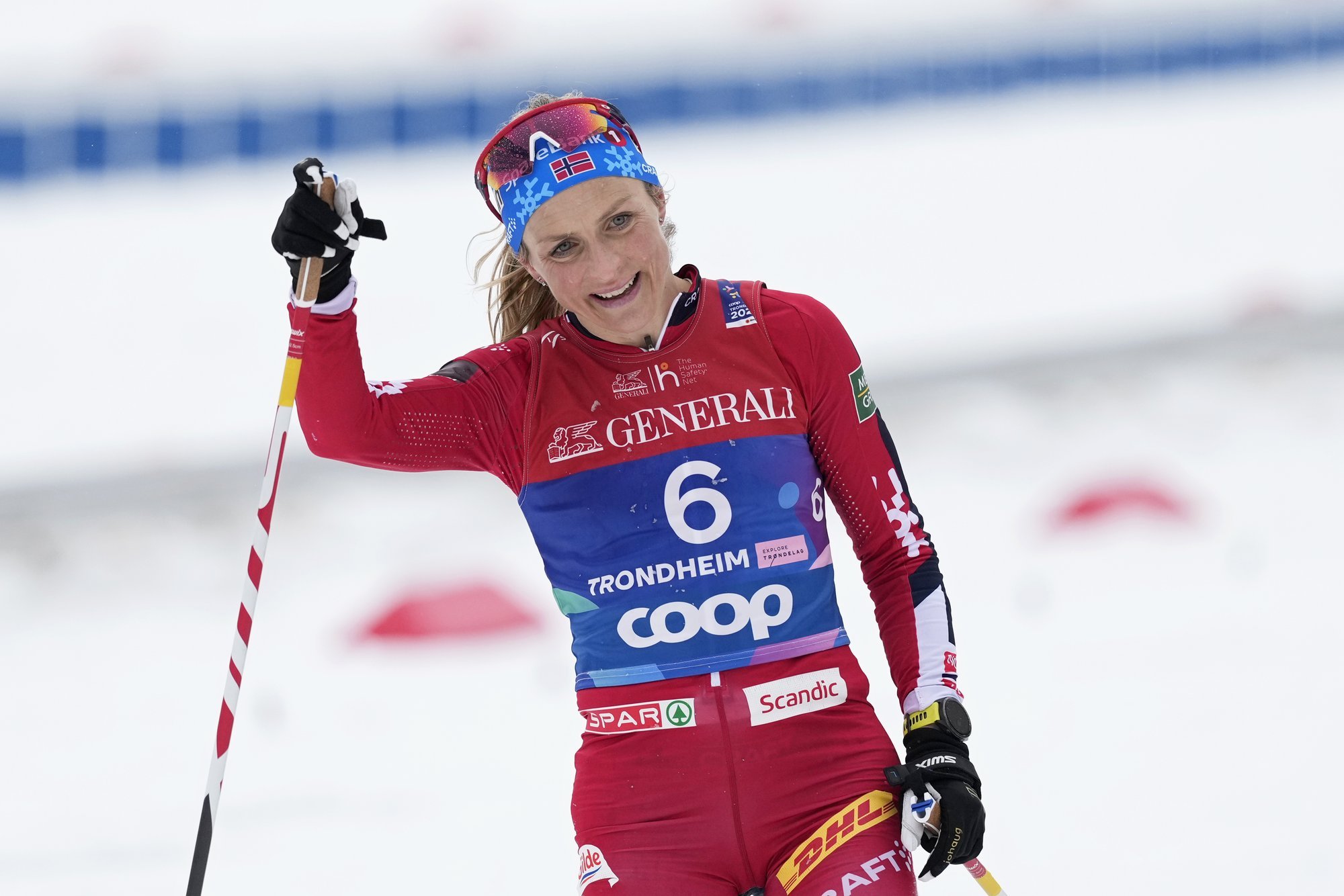 Hiljuti teist korda emaks saanud Therese Johaug loodab kevadel naasta võistlusrajale