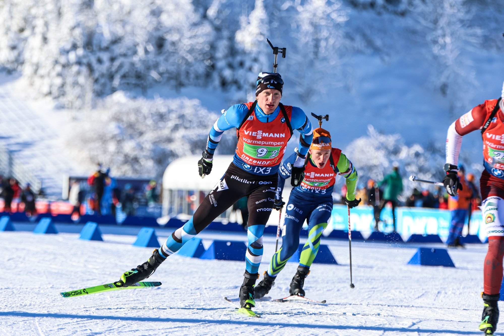 Eesti laskesuusamehed põrusid Ruhpoldingi MK-etapil sprindis kollektiivselt. Siimer: liikusin enda arust kiirelt