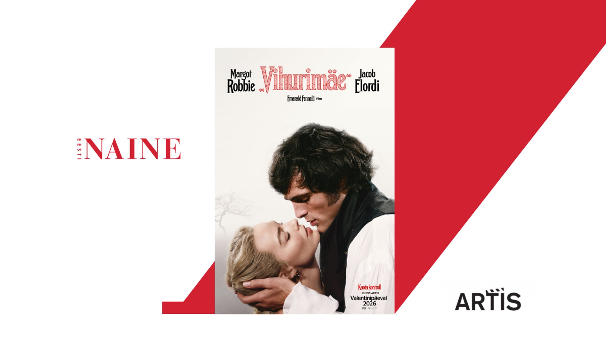 KUTSE I Tule Eesti Naise eksklusiivsele kinoõhtule! Linastub Emily Brontë romaanil põhinev „Vihurimäe“