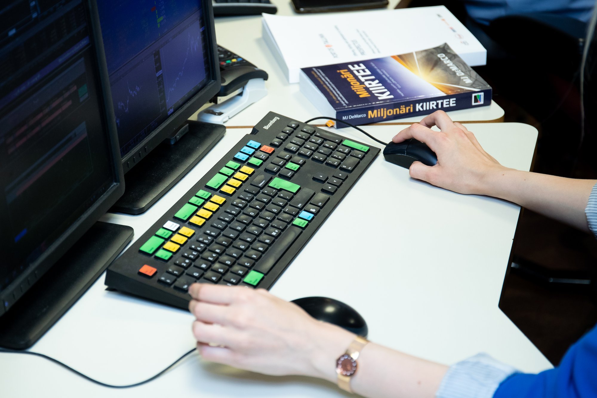 Väliskontod on hakanud Tallinna börsi aktsiaid kokku ostma