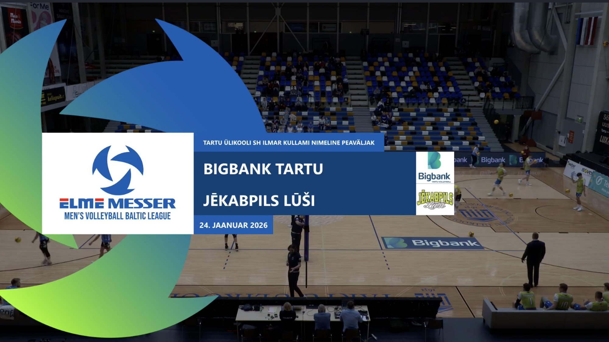 TÄISPIKKUSES | Vaata uuesti BIGBANK Tartu - Jēkabpils Lūši kohtumist!
